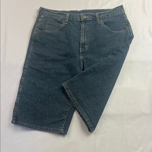 Dickies Men's Relaxed Dark Blue Denim Shorts
